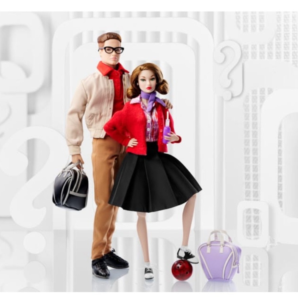 Poppy Parker two doll set BOWLING DATE